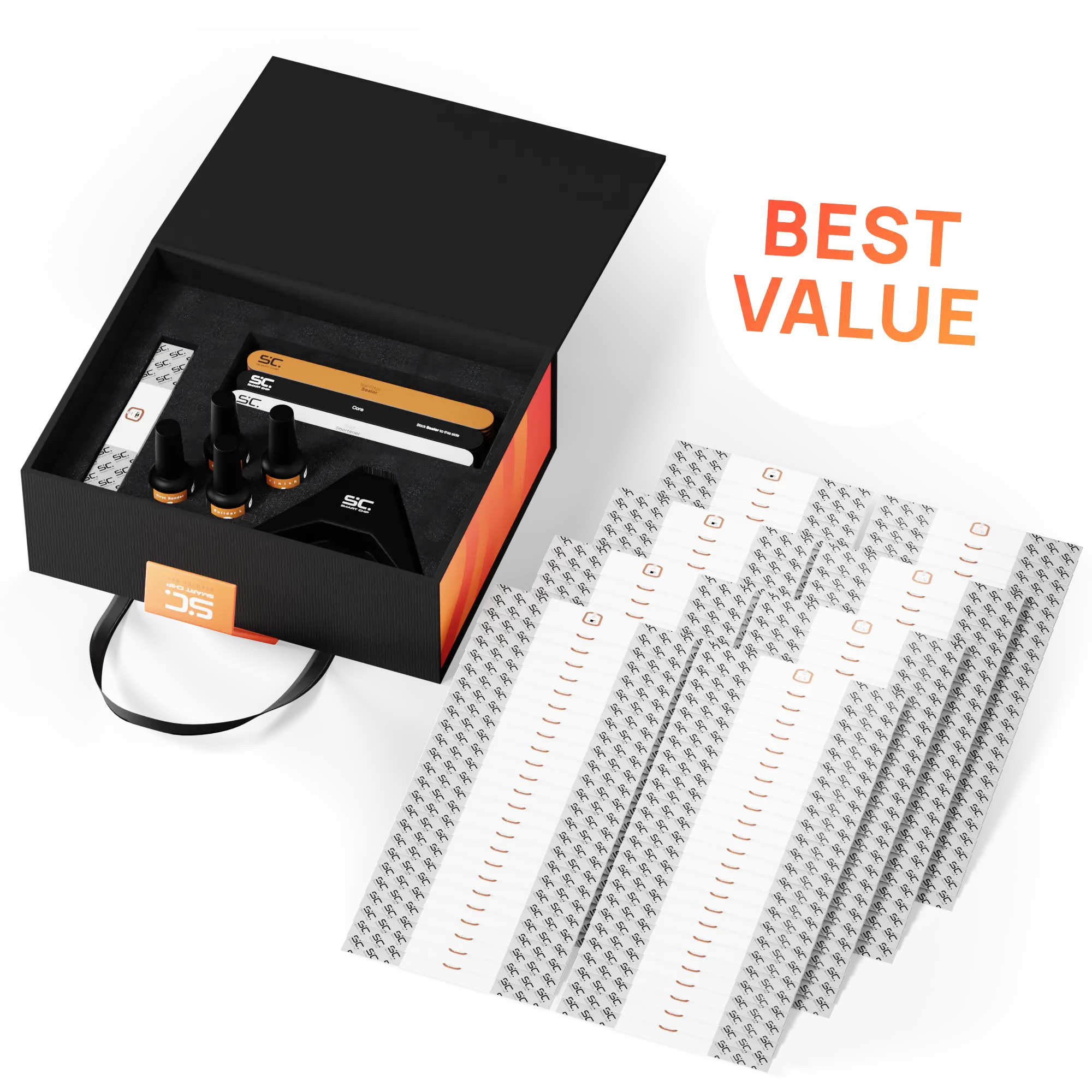 Set mit 200 Smart Chips